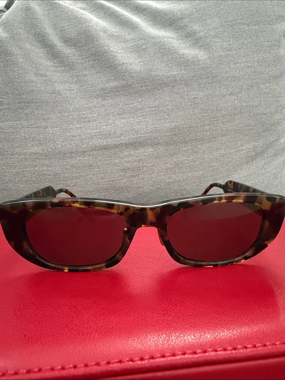 New Thom Browne Tortoiseshell TBS417 Sunglasses